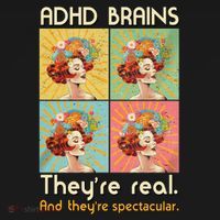 Adhd Brains Theyre Real And Theyre Spectacular Neurodiversity Polo thumb 3
