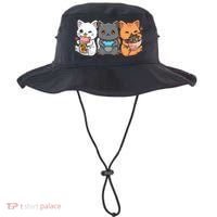 Anime Boba Tea Bubble Tea Gaming Gamer Ramen Cat Bucket Hat thumb 0