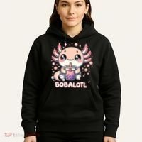 Axolotl Boba Tea Kawaii Anime Cute Hoodie thumb 5
