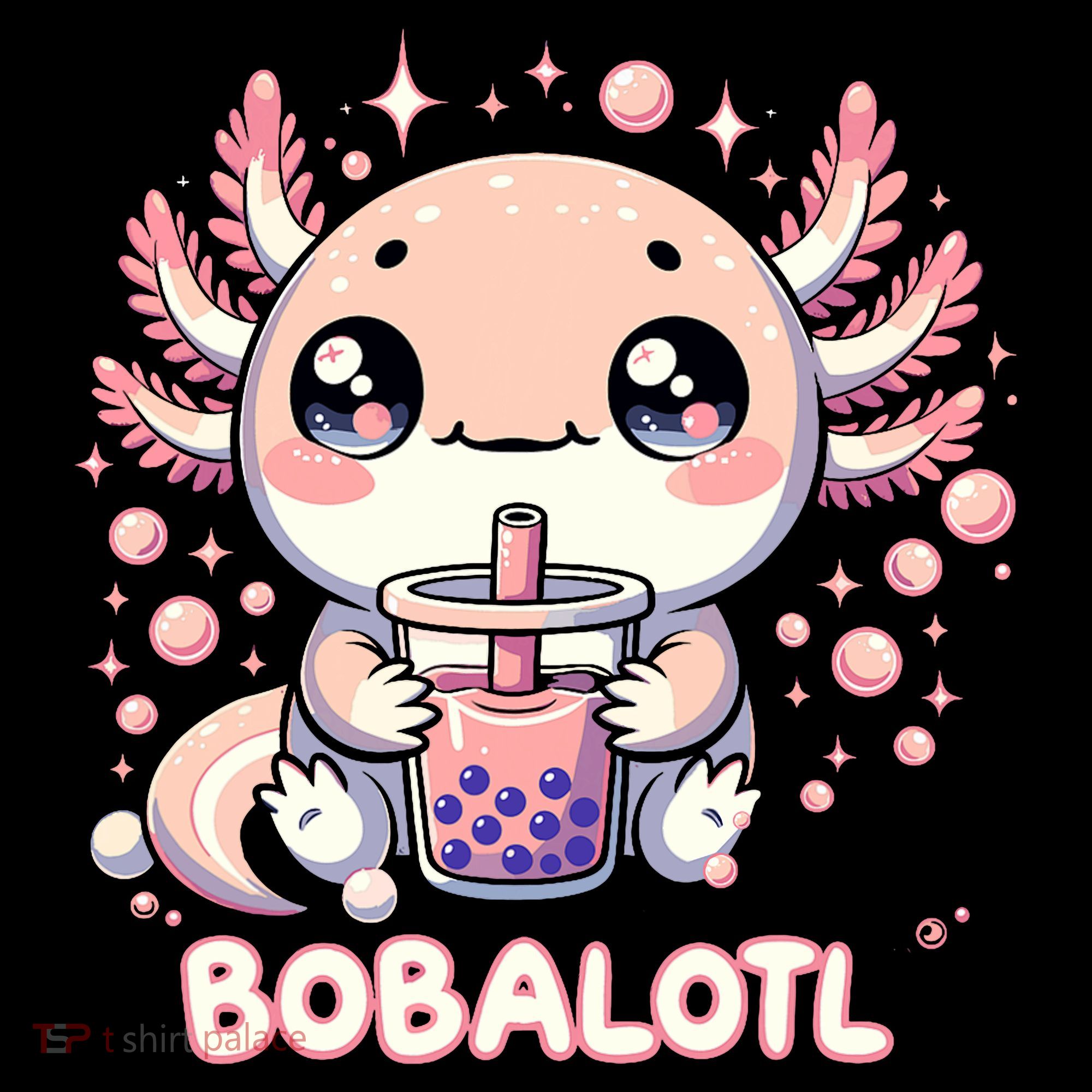 Axolotl Boba Tea Kawaii Anime Cute Coffee Mug