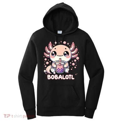 Axolotl Boba Tea Kawaii Anime Cute Women's Hoodie