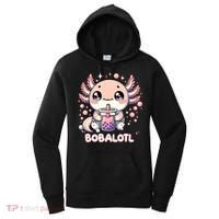 Axolotl Boba Tea Kawaii Anime Cute Women's Hoodie thumb 0