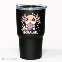 Axolotl Boba Tea Kawaii Anime Cute Tumbler thumb 0