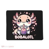 Axolotl Boba Tea Kawaii Anime Cute Mousepad thumb 0