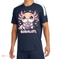Axolotl Boba Tea Kawaii Anime Cute Sport-Tek Competitor United Soccer Jersey thumb 0