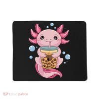 Axolotl Boba Tea Bubble Tea Kawaii Axolotl Mousepad thumb 0
