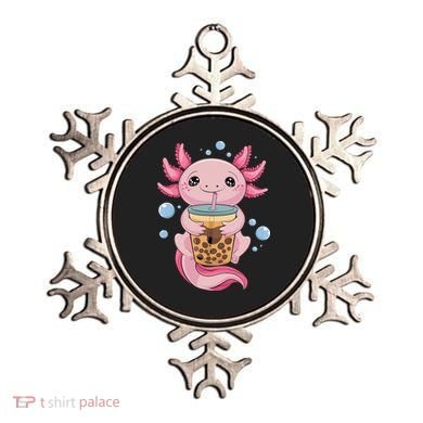 Axolotl Boba Tea Bubble Tea Kawaii Axolotl Ornament