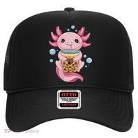 Axolotl Boba Tea Bubble Tea Kawaii Axolotl Hat thumb 0