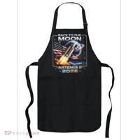 Artemis Back To The Moon 2026 USA Flag Apron thumb 0