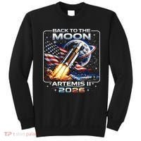 Artemis Back To The Moon 2026 USA Flag Sweatshirt thumb 0