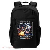 Artemis Back To The Moon 2026 USA Flag Backpack thumb 0