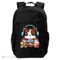 Anime Boba Tea Bubble Tea Gaming Gamer Ramen Cat Backpack thumb 0