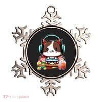 Anime Boba Tea Bubble Tea Gaming Gamer Ramen Cat Ornament thumb 0