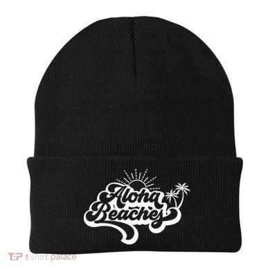 Aloha Beaches Tropical Vacation Beanie