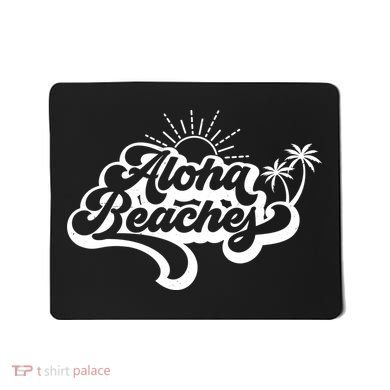 Aloha Beaches Tropical Vacation Mousepad