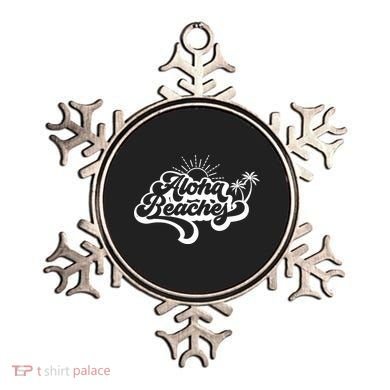 Aloha Beaches Tropical Vacation Ornament