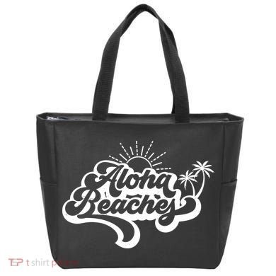 Aloha Beaches Tropical Vacation Tote Bag