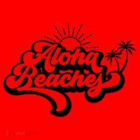 Aloha Beaches Tropical Vacation Santa Hat thumb 1