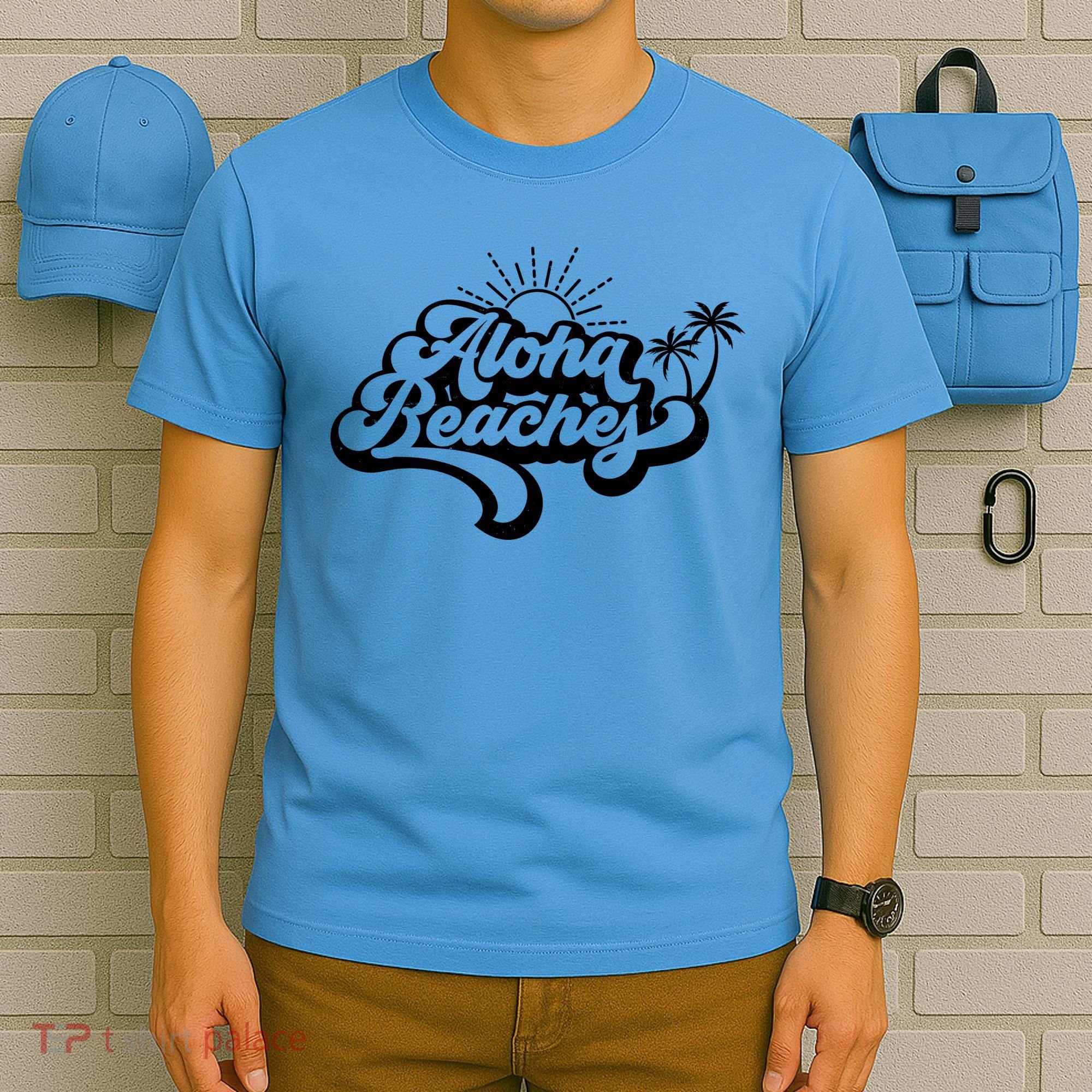 Aloha Beaches Tropical Vacation T-Shirt