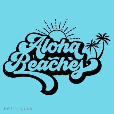 Aloha Beaches Tropical Vacation Premium T-Shirt