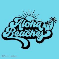 Aloha Beaches Tropical Vacation Kids Long Sleeve Shirt thumb 2