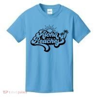 Aloha Beaches Tropical Vacation Kids T-Shirt thumb 0