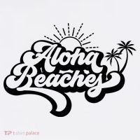 Aloha Beaches Tropical Vacation Garment-Dyed Sweatshirt thumb 2