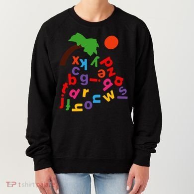 Alphabet Boom Tree Women's Sweatshirt