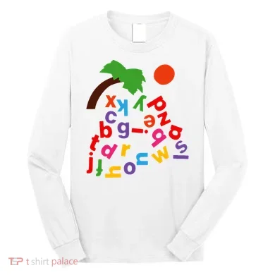 Alphabet Boom Tree Long Sleeve Shirt