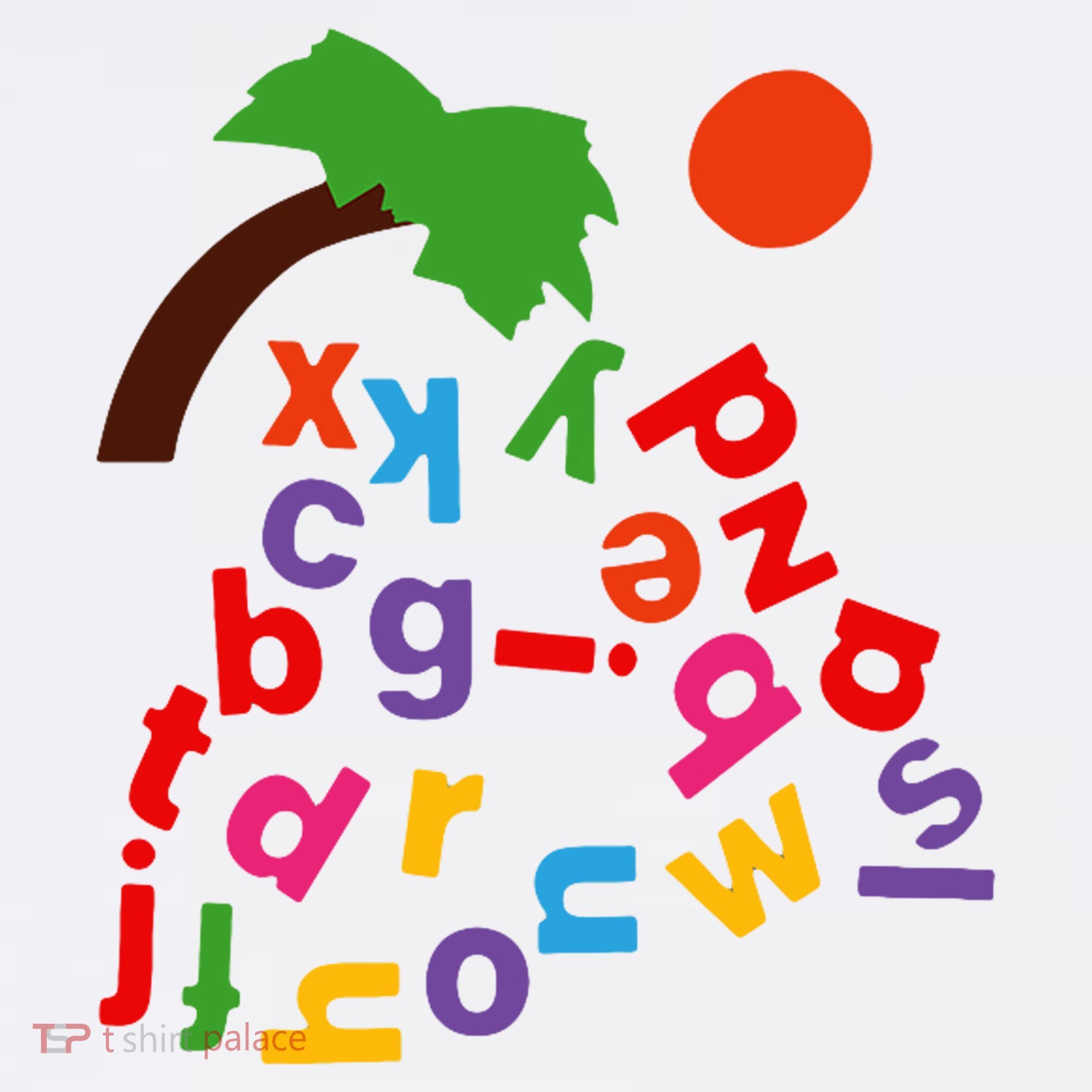 Alphabet Boom Tree Bucket Hat