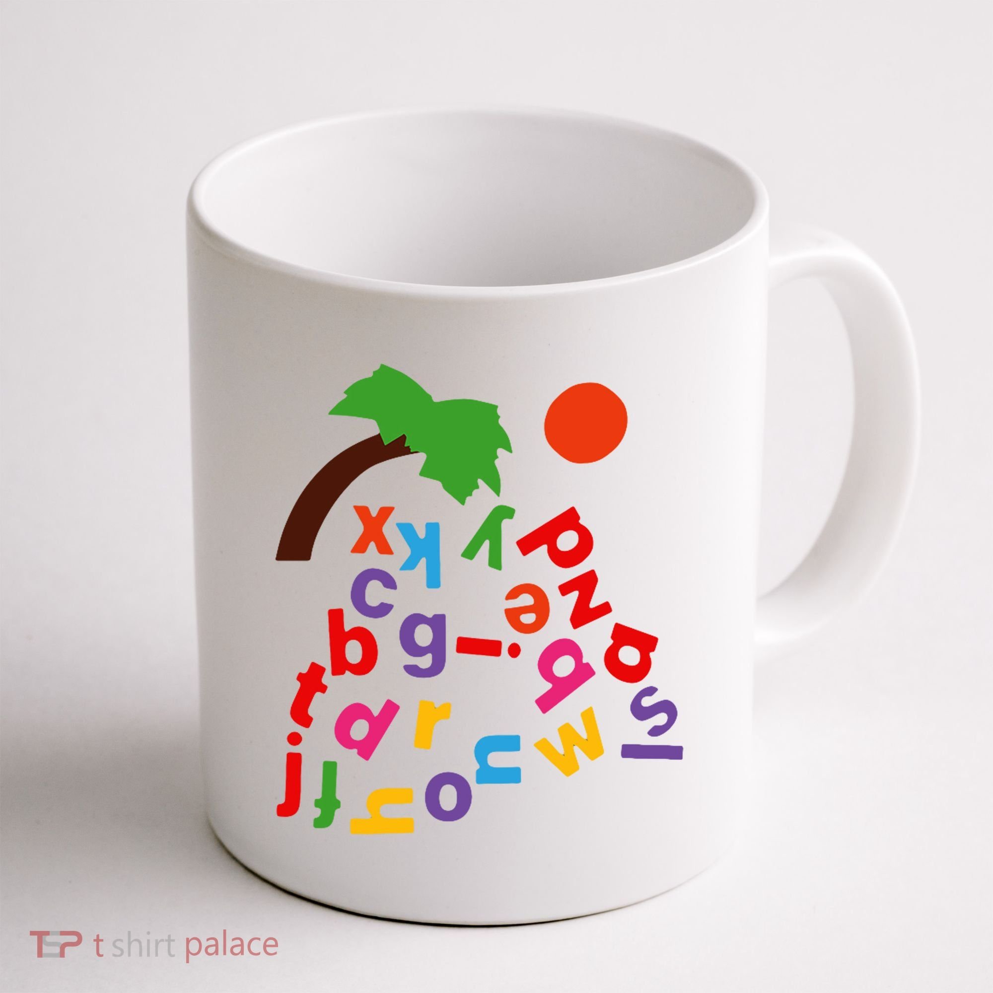Alphabet Boom Tree Coffee Mug