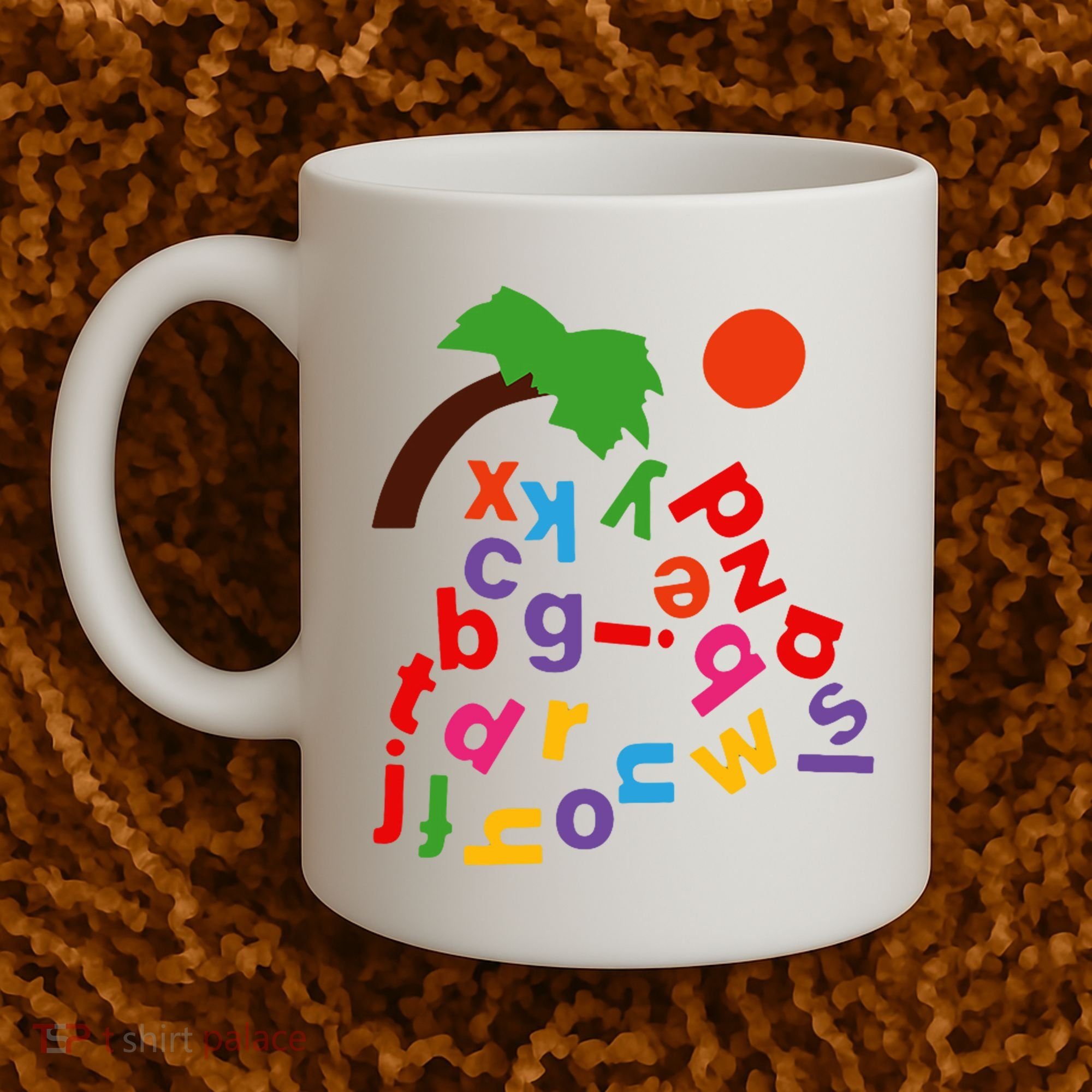 Alphabet Boom Tree Coffee Mug