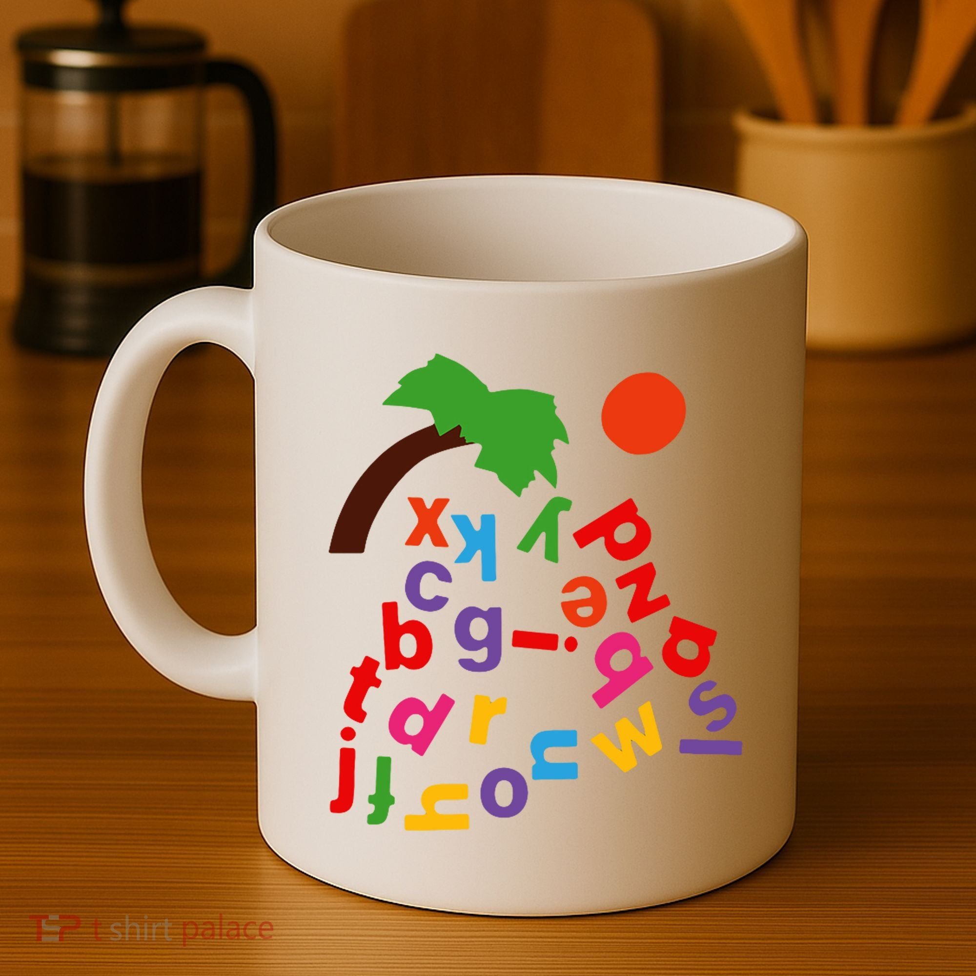 Alphabet Boom Tree Coffee Mug