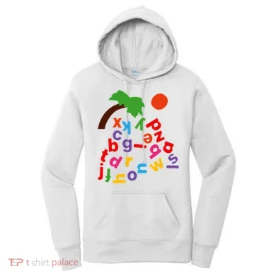 Alphabet Boom Tree Women's Hoodie