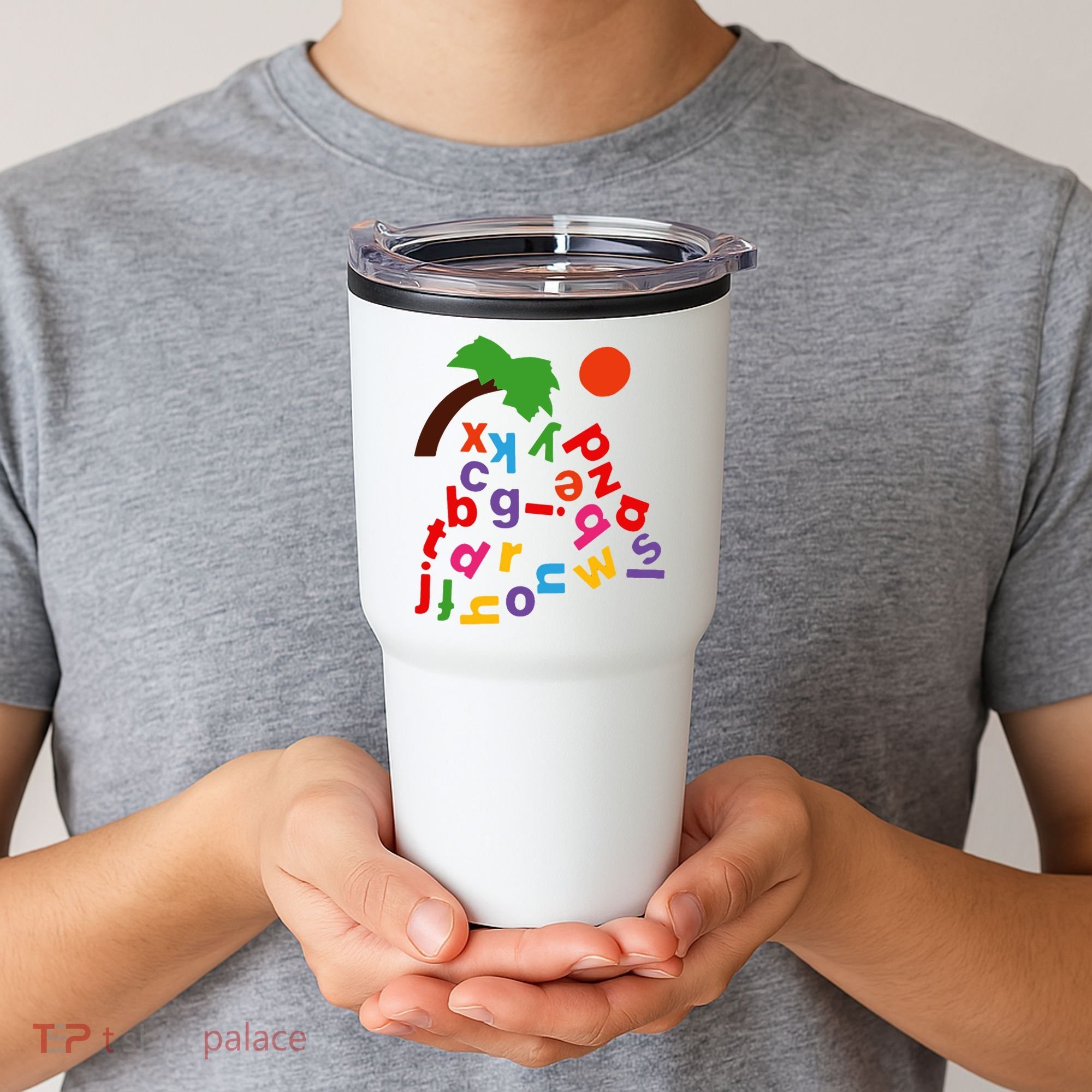 Alphabet Boom Tree Tumbler