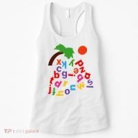 Alphabet Boom Tree Women's Tank Top thumb 0
