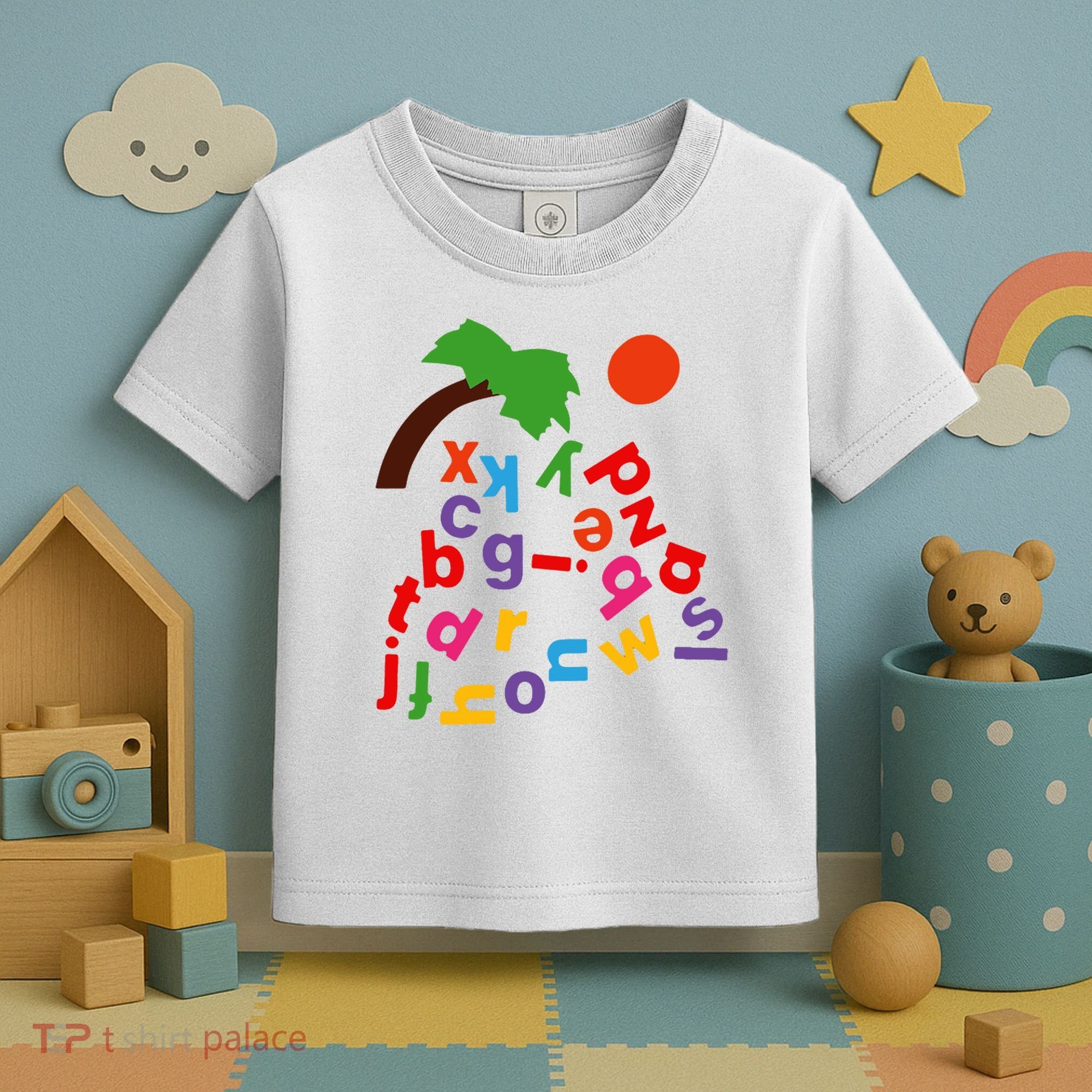 Alphabet Boom Tree Toddler T-Shirt