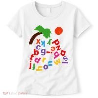 Alphabet Boom Tree Women's T-Shirt thumb 0
