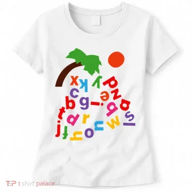Alphabet Boom Tree Women's T-Shirt