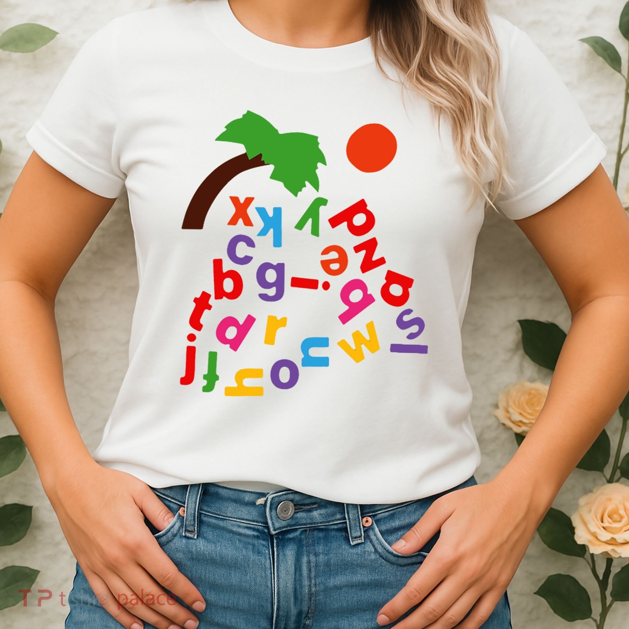 Alphabet Boom Tree Women's T-Shirt