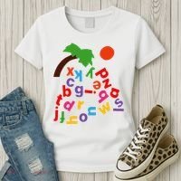 Alphabet Boom Tree Women's T-Shirt thumb 3
