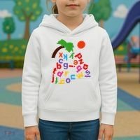 Alphabet Boom Tree Kids Hoodie thumb 3