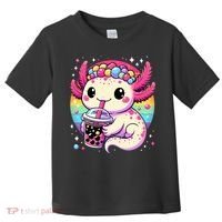 Axolotl Boba Tea Kawaii Neko Japanese Bubble Tea  Toddler T-Shirt thumb 0