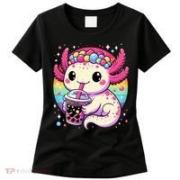 Axolotl Boba Tea Kawaii Neko Japanese Bubble Tea  Women's T-Shirt thumb 0