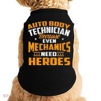 Auto Body Technician Heroes Automotive Car Customizer Doggie Tank thumb 0