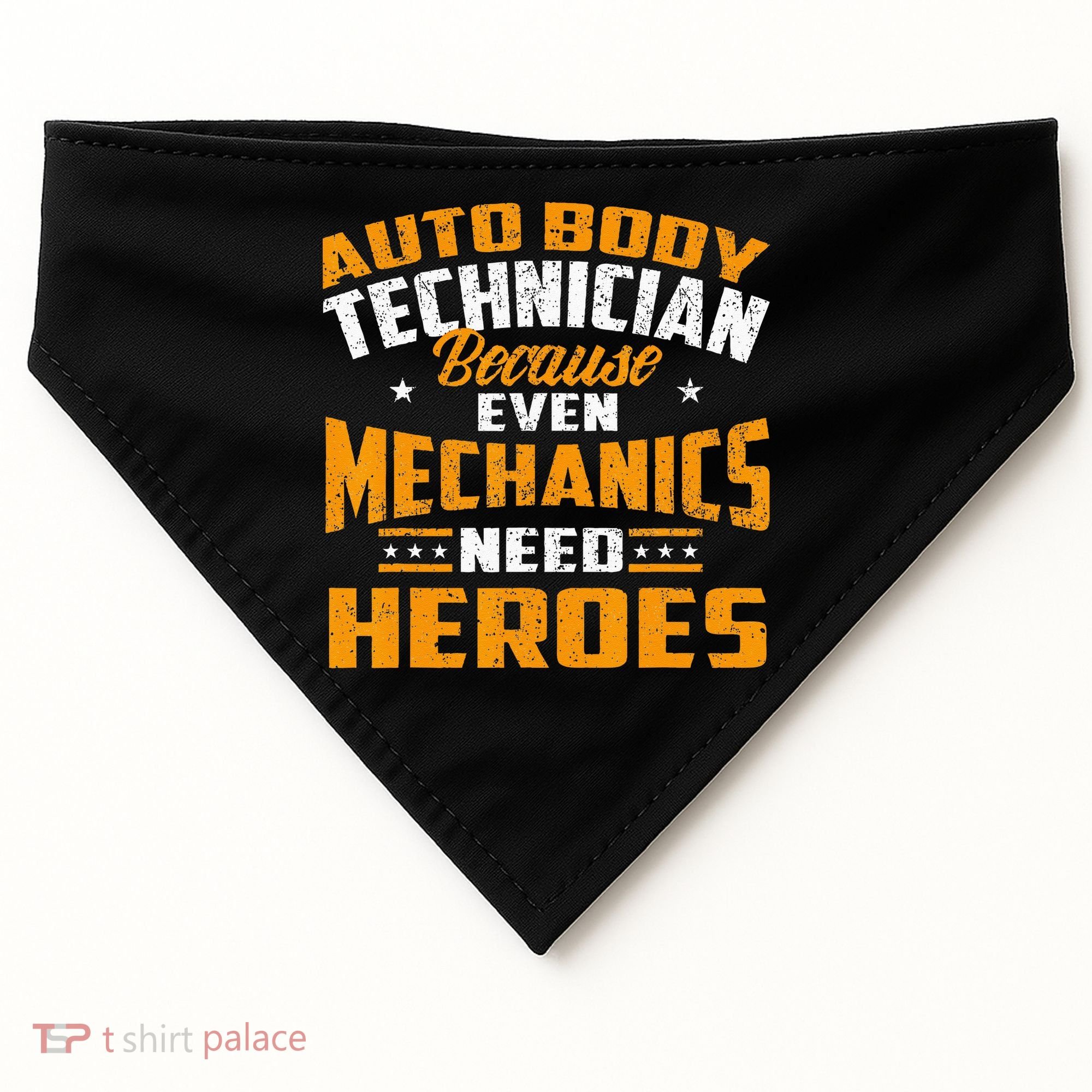 Auto Body Technician Heroes Automotive Car Customizer USA-Made Doggie Bandana