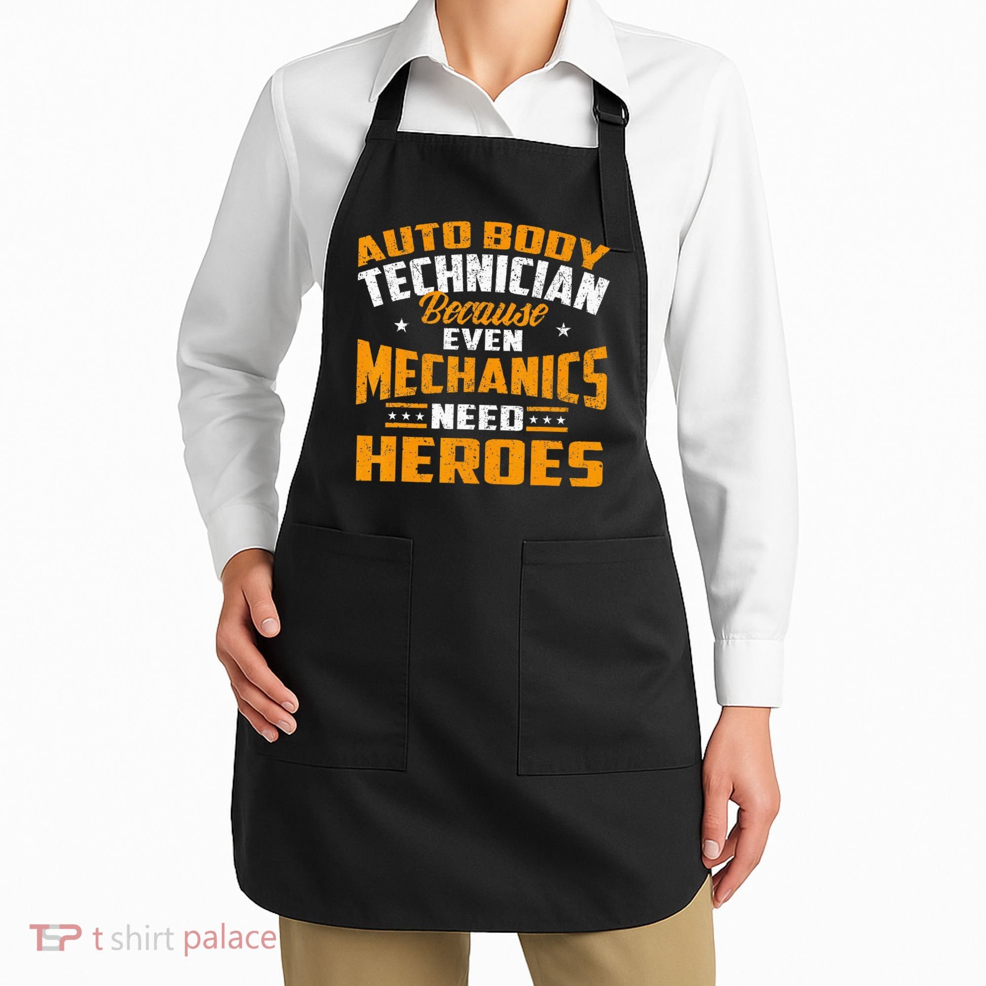 Auto Body Technician Heroes Automotive Car Customizer Apron