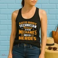 Auto Body Technician Heroes Automotive Car Customizer Women's Tank Top thumb 2