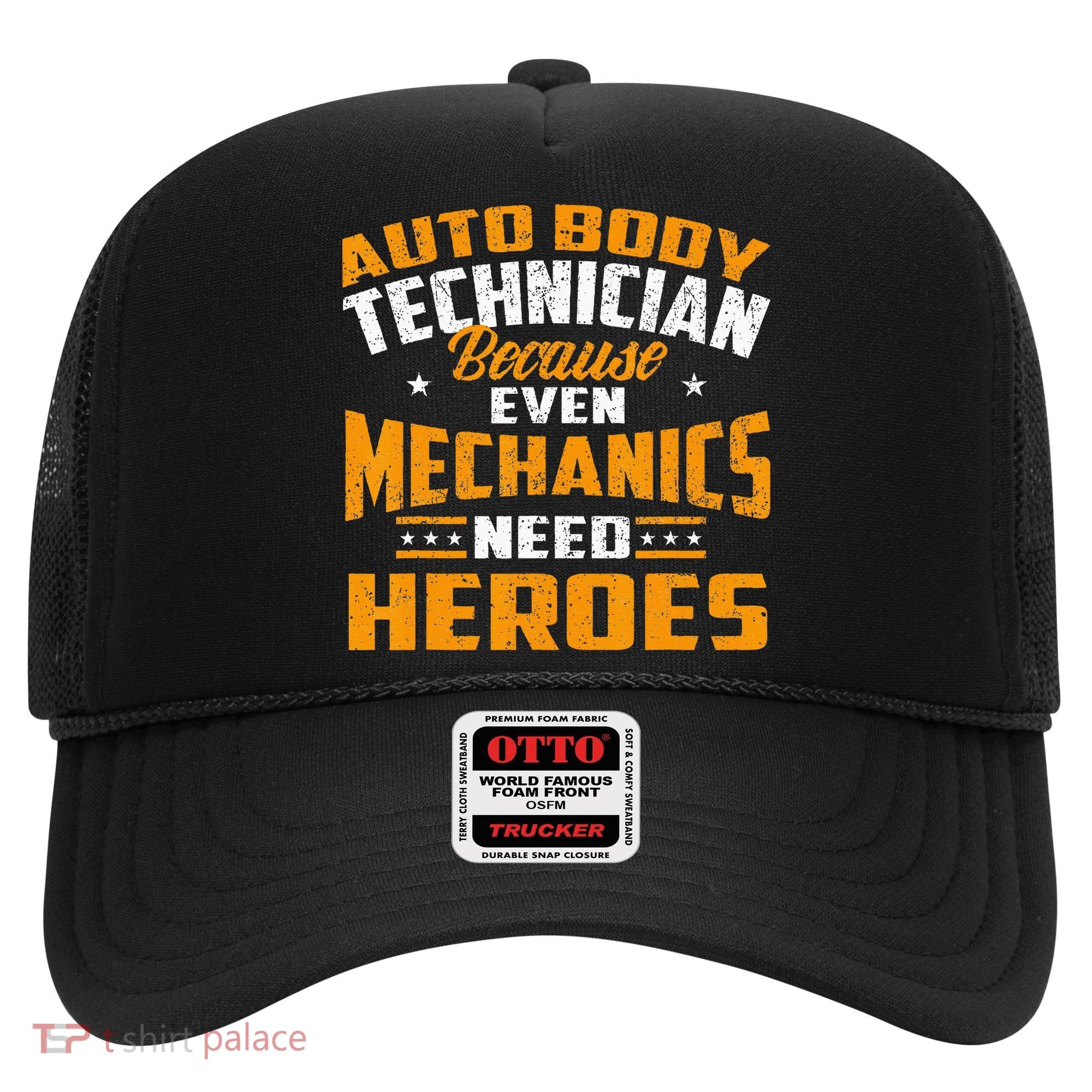Auto Body Technician Heroes Automotive Car Customizer Hat