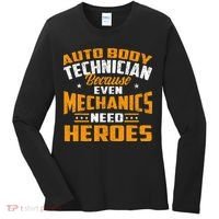 Auto Body Technician Heroes Automotive Car Customizer Women's Long Sleeve Shirt thumb 0
